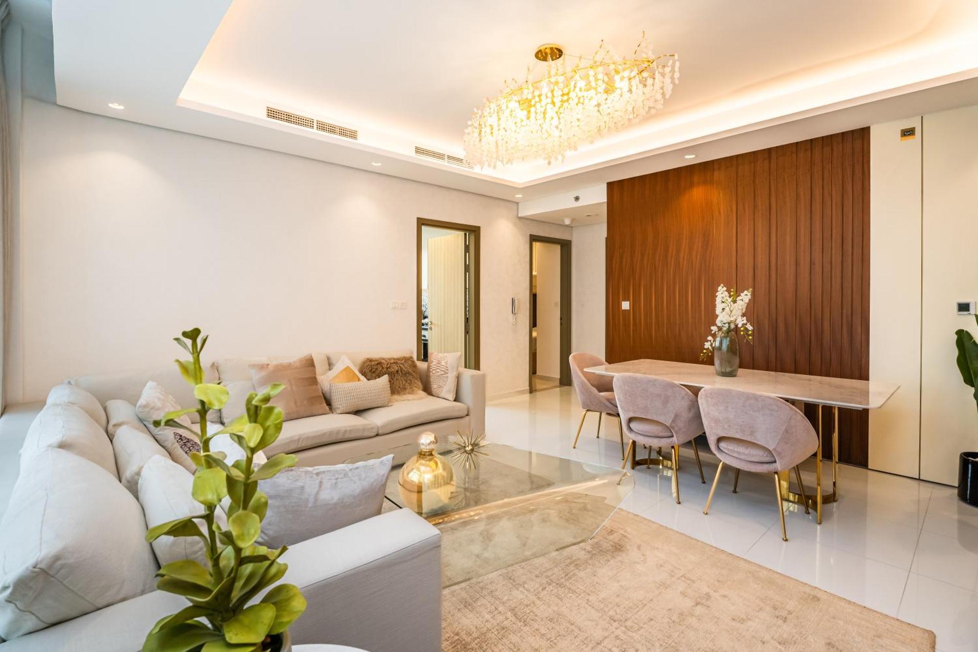 Luxury 2br Paramount Midtown Infinity Pool Business Bay دبي