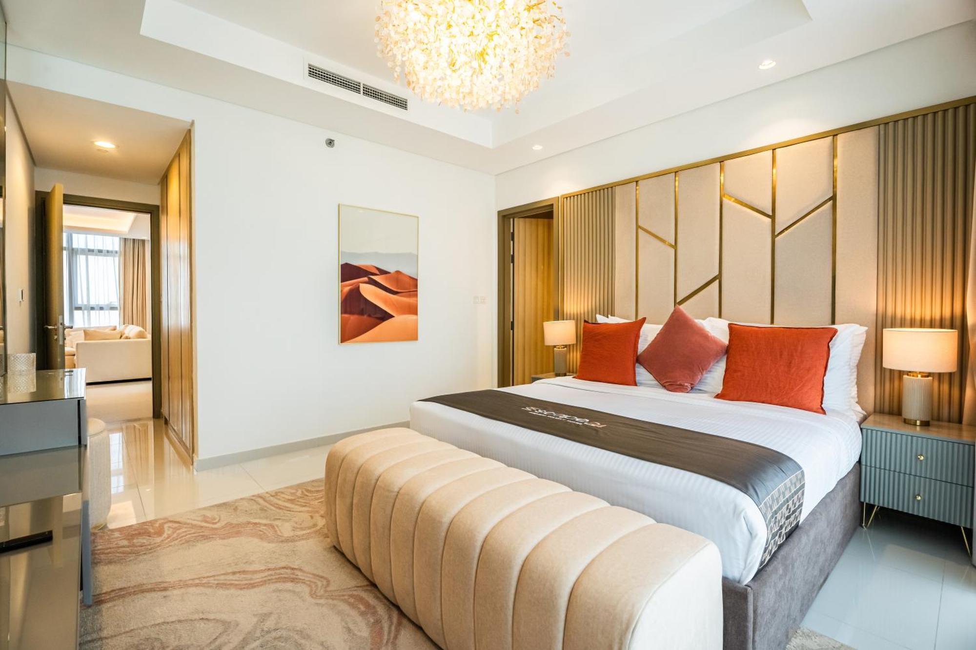 شقة Luxury 2br Paramount Midtown Infinity Pool Business Bay *