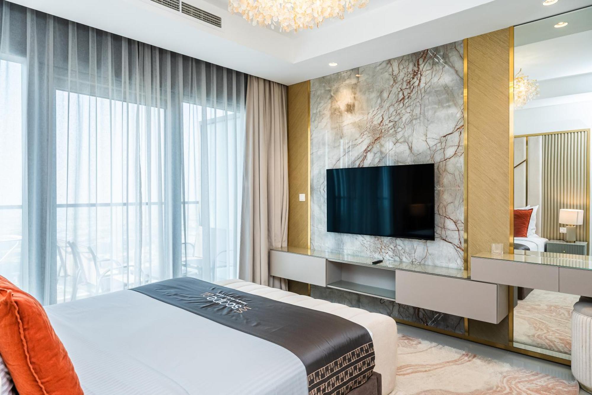 شقة Luxury 2br Paramount Midtown Infinity Pool Business Bay